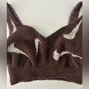 Nike sweater crop top